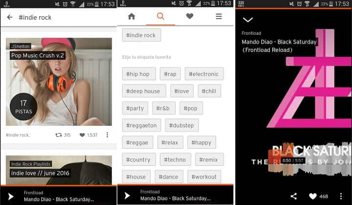 apps para escuchar música en streaming android ios