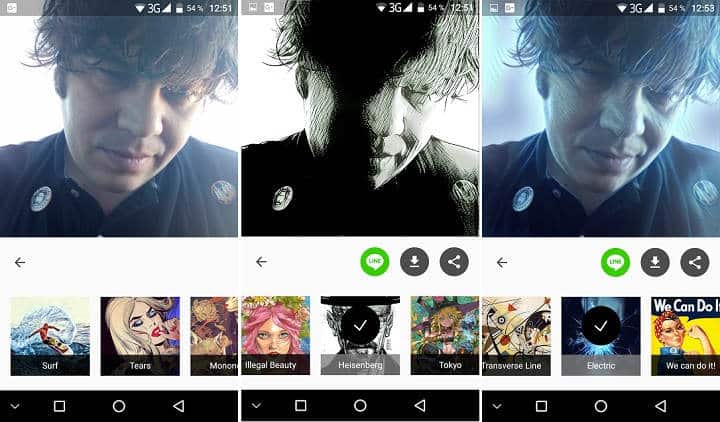 Prisma app aplicacion obras de arte filtros pictoricos Android iOS gratis Pixlr