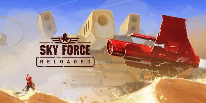 Sky Force juego para Android mata marcianos app juego shoot em up para Android gratuito gratis review reseña analisis descargar Sky Force Reloaded