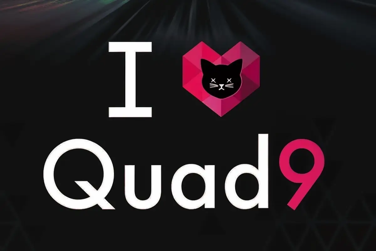 configurar dns quad9 de ibm 9999 logo de quad9