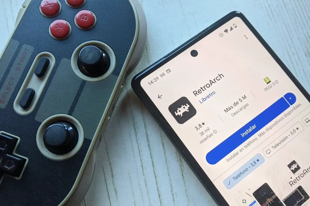 convertir dispositivo android en consola de videojuegos retro un movil android y un gamepad retro