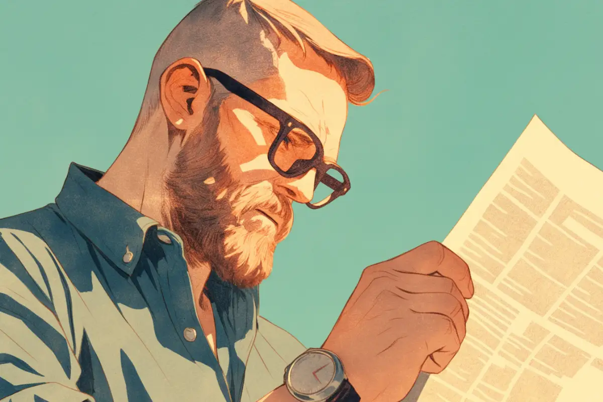 apps de noticias para android hombre leyendo el periodico