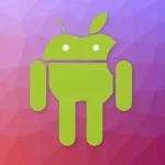 Robot de Android fusionado con el diseño de iOS