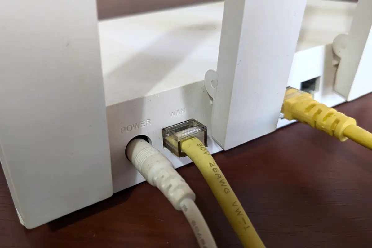 como entrar al router paso a paso un router visto desde atras