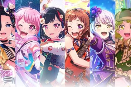 Personajes del juego musical BanG Dream! Girls Band Party! para Android