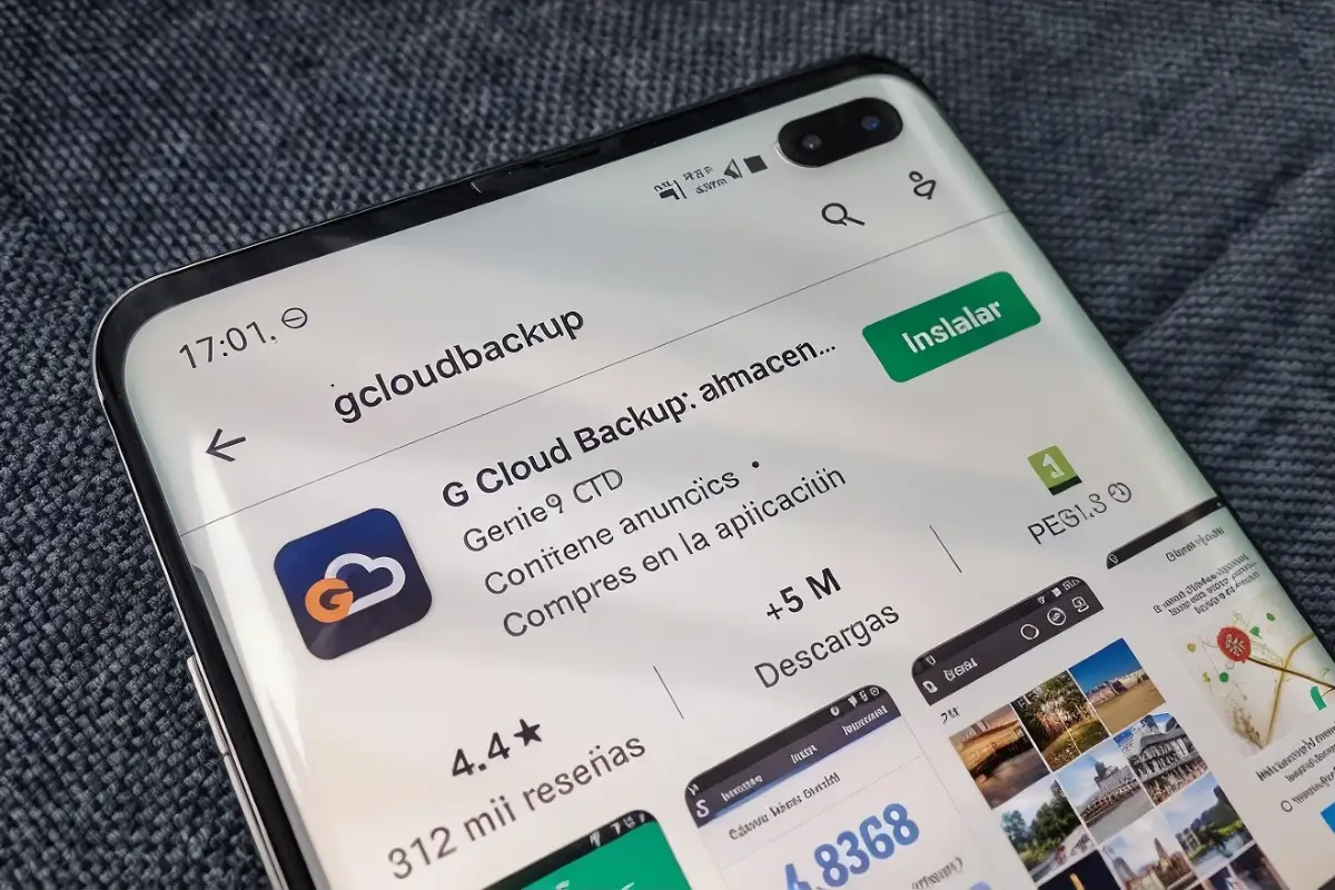 mejores apps de copia de seguridad android foto de la aplicacion gcloud backup