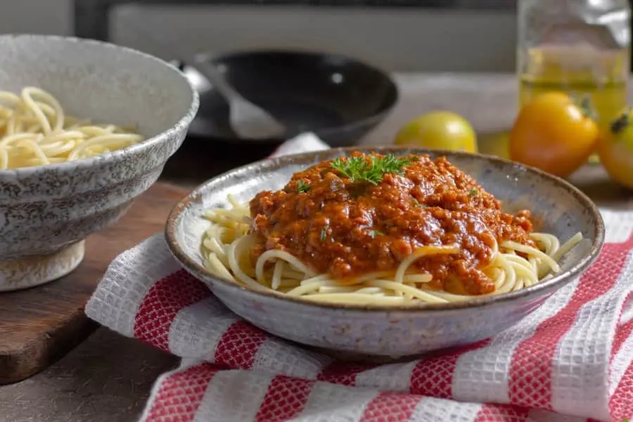Las-mejores-apps-de-recetas-de-cocina-para-Android Un plato de espaguetis