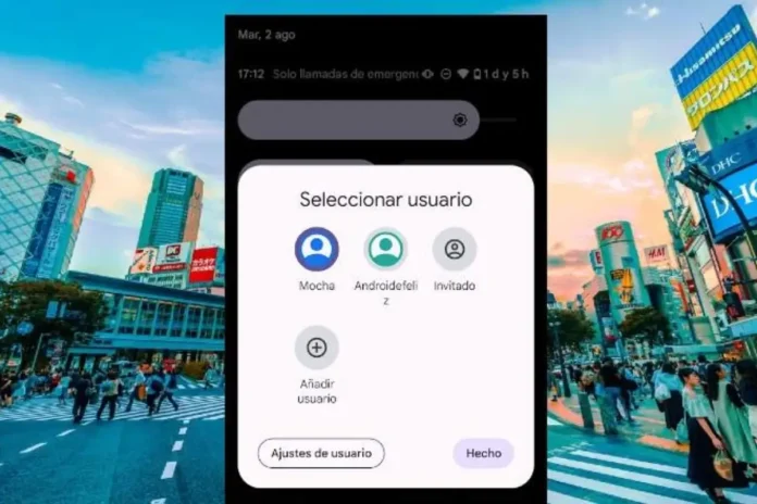 android crear nuevo usuario pantalla de seleccion de usuario en android