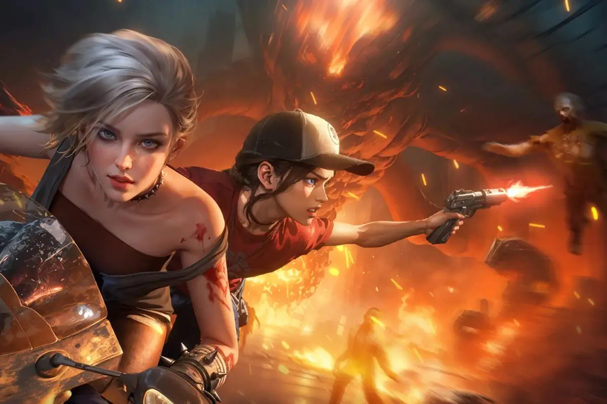 Mejores juegos de zombis Android Huyendo de los zombis en moto