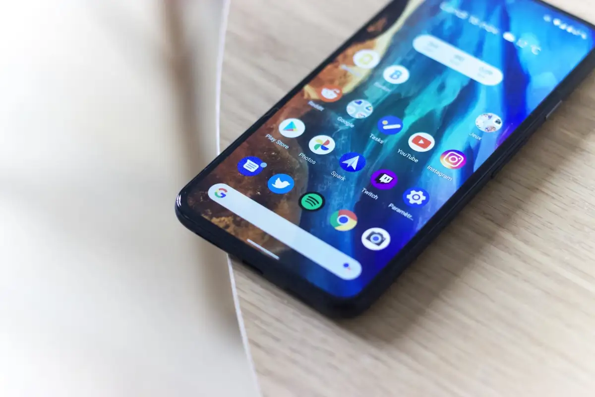 Acceder a archivos de sistema en Android Pantalla de Google Pixel 5