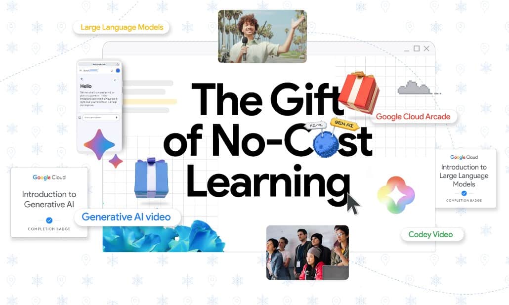 Cursos sobre IA generativa recomendados por Google