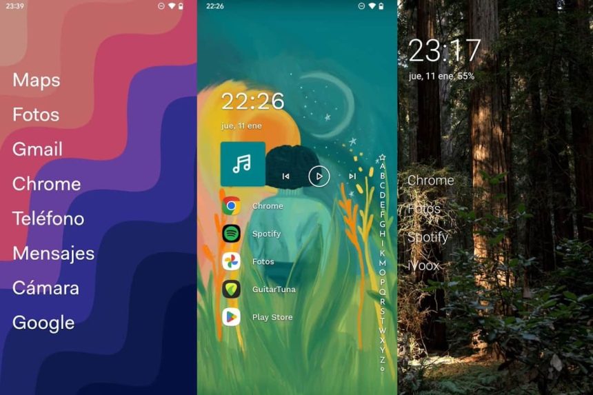 3 launchers minimalistas para tener tu Android limpio y ordenado - El ...