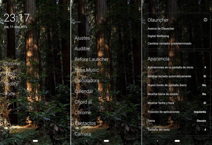 3 launchers minimalistas para tener tu Android limpio y ordenado - El ...