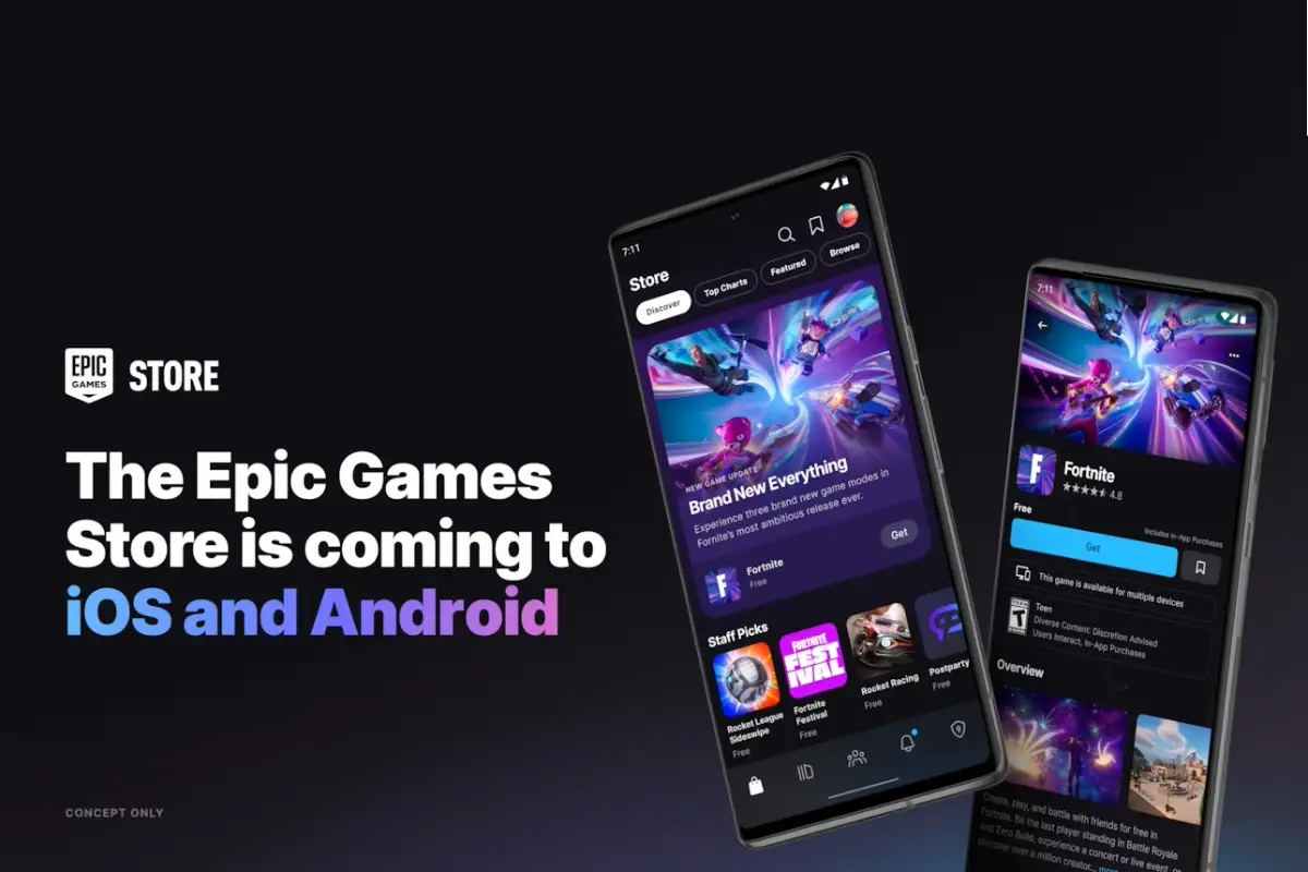 Epic Games Store llegara a Android a finales de 2024 App de Epic Games Store