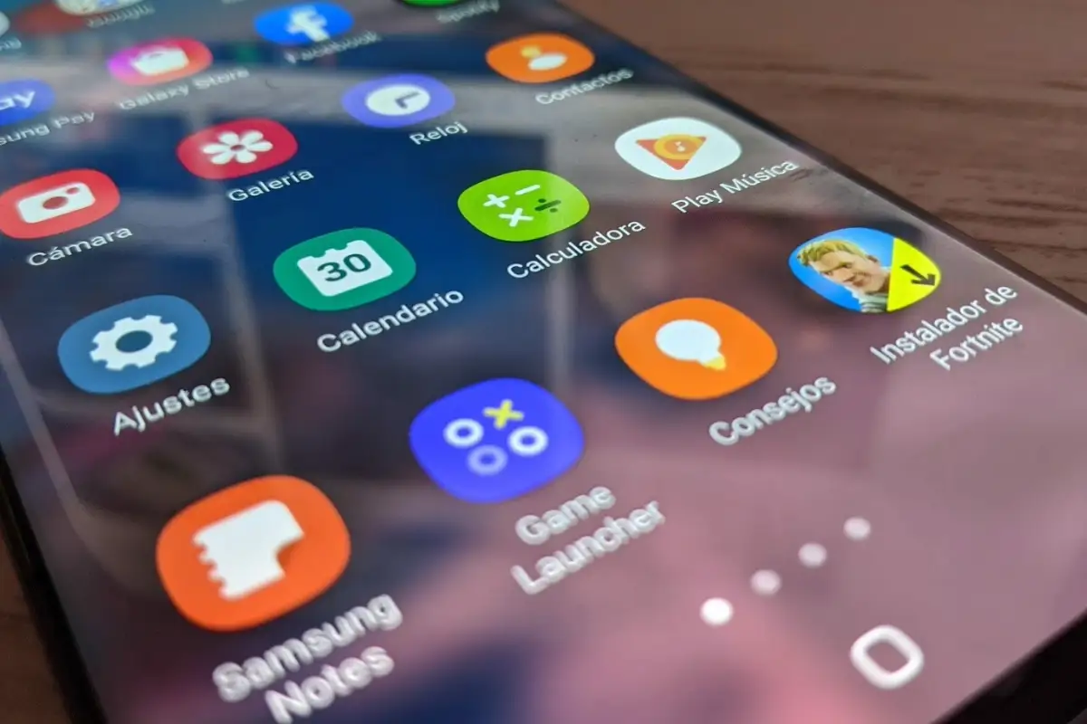 Desactivar uso y diagnostico en Android Pantalla de un móvil Android