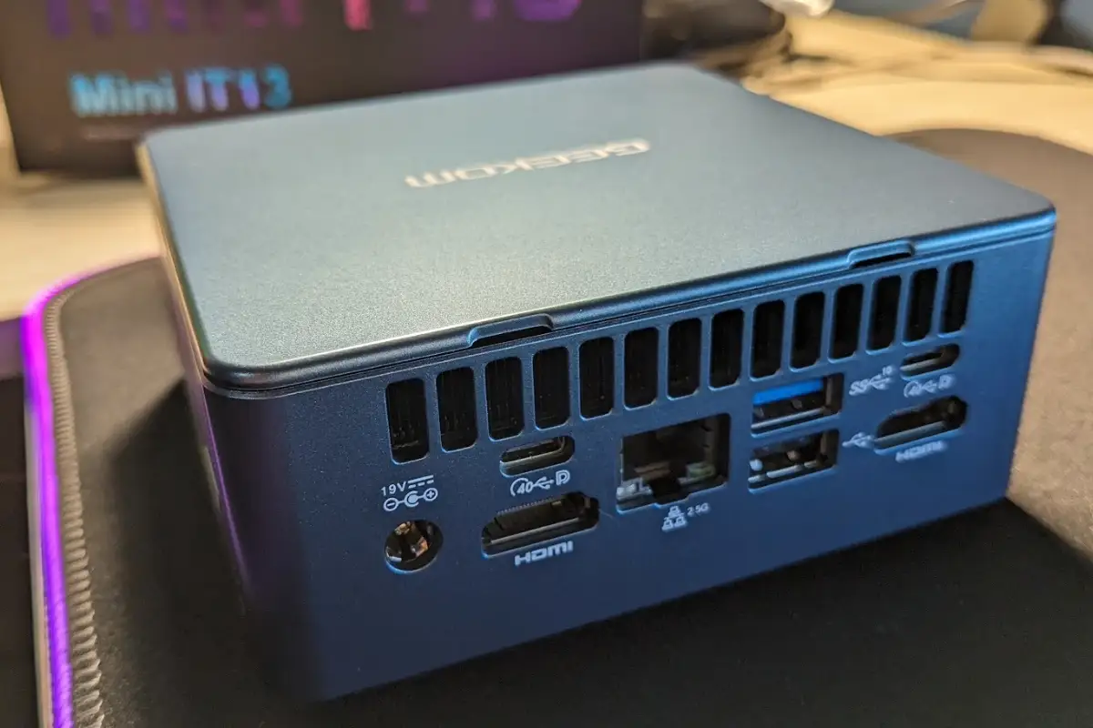 GEEKOM Mini IT13 oferta 120 euros con cupon de descuento GEEKOM Mini IT13 mini pc