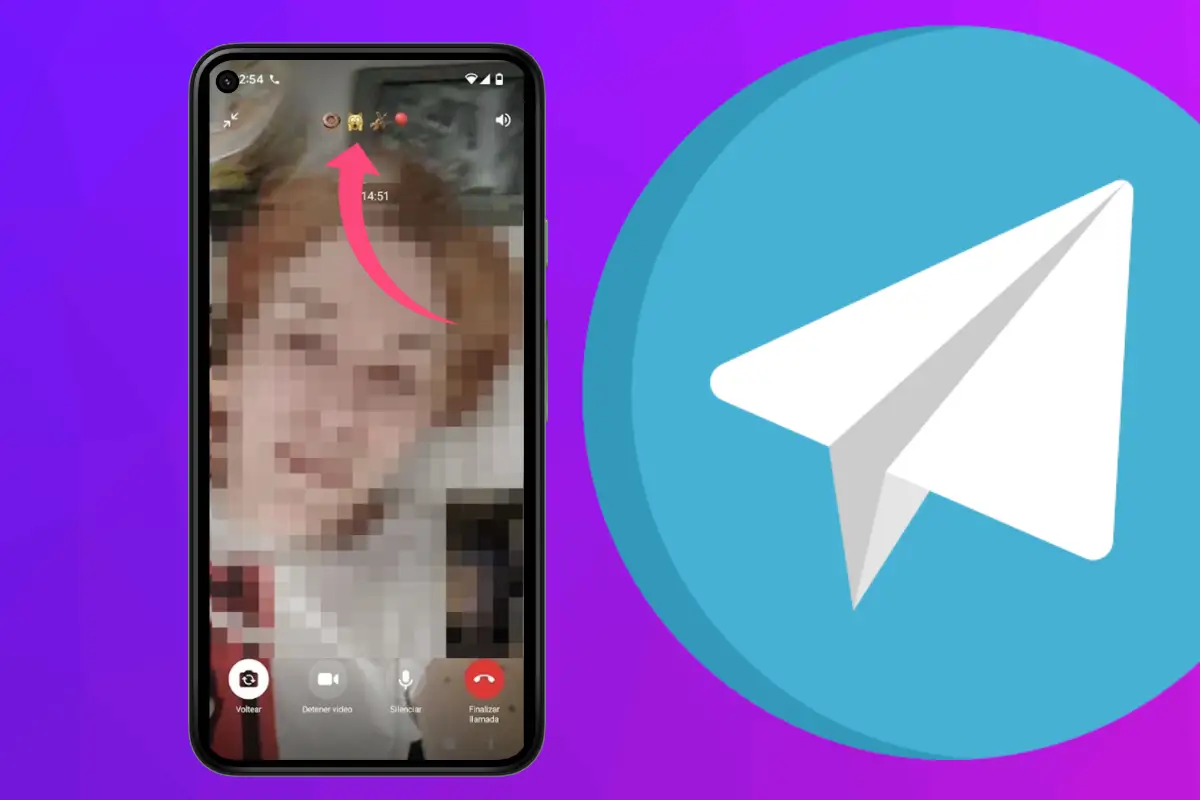 Emojis en llamadas de Telegram significado Emojis en una llamada de Telegram