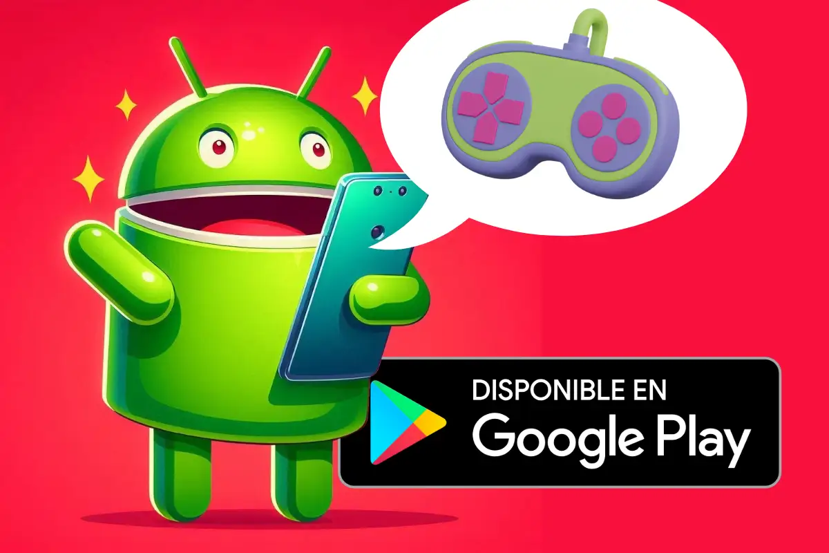 nuevos juegos android estrenados este mes la mascota de android sobre fondo rojo