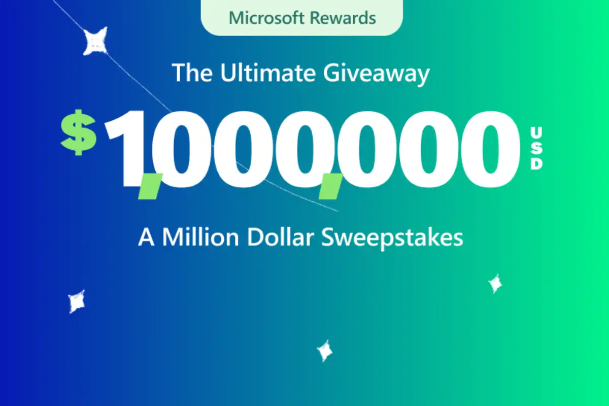 microsoft regala un millon por usar bing sorteo sorteo microsoft rewards