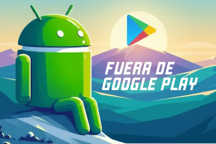 mejores apk fuera de google play store la mascota de android viendo el amanecer en el monte